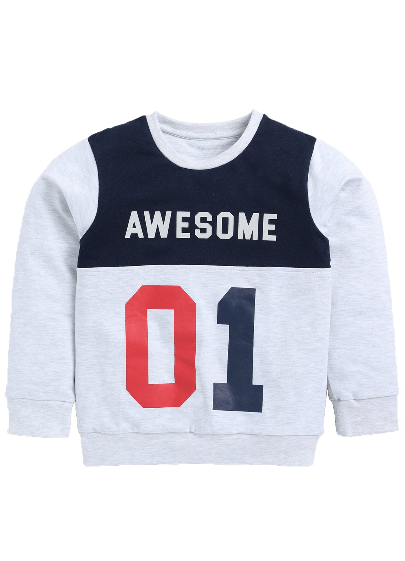 Boys Cotton Made Full Sleeve Printed Sweatshirt